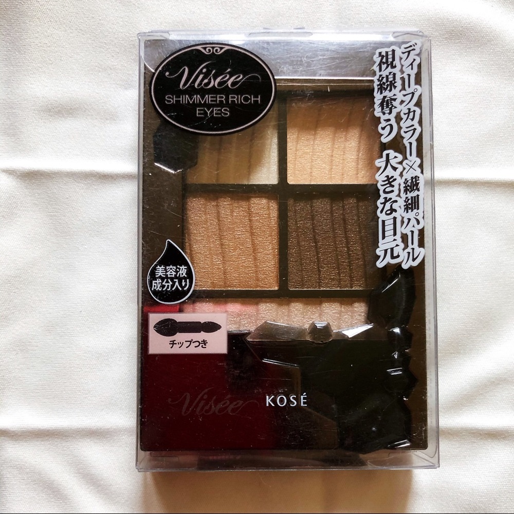 Visee Richer Shimmer Rich Eyes （BE-1）Brand New